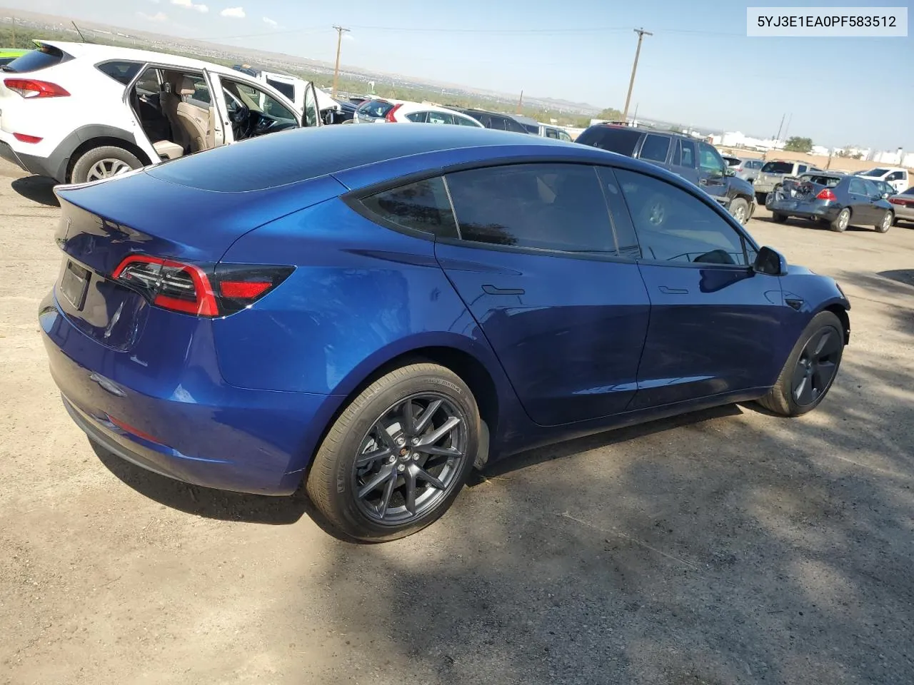 2023 Tesla Model 3 VIN: 5YJ3E1EA0PF583512 Lot: 70767914