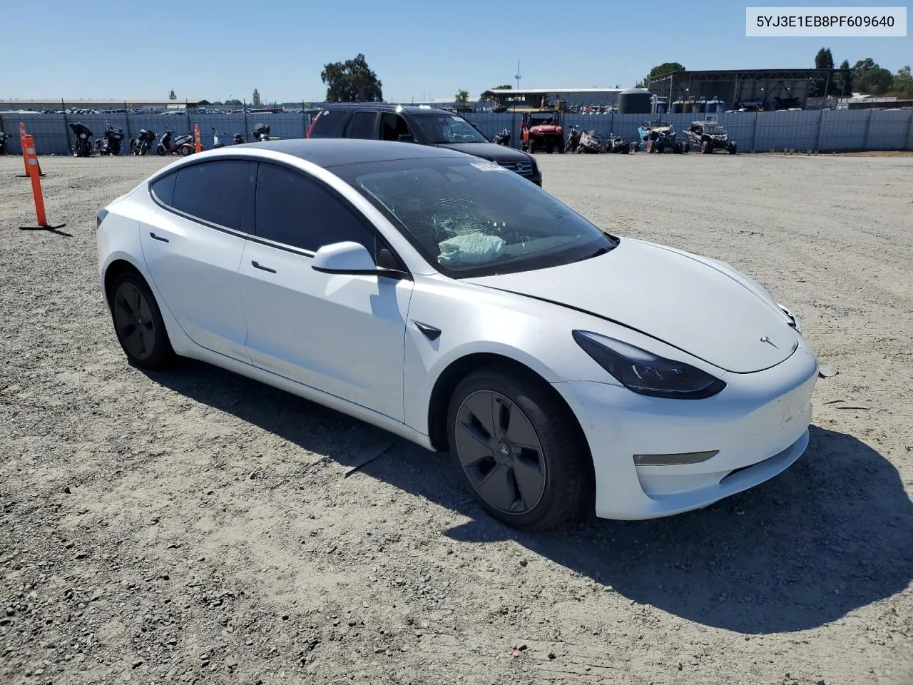 2023 Tesla Model 3 VIN: 5YJ3E1EB8PF609640 Lot: 70783244