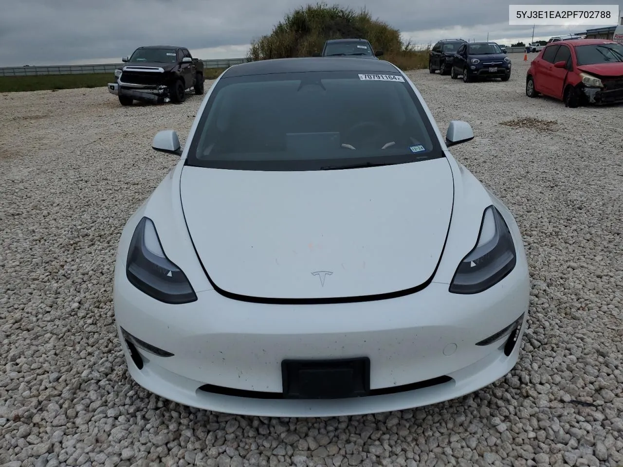 2023 Tesla Model 3 VIN: 5YJ3E1EA2PF702788 Lot: 70791164