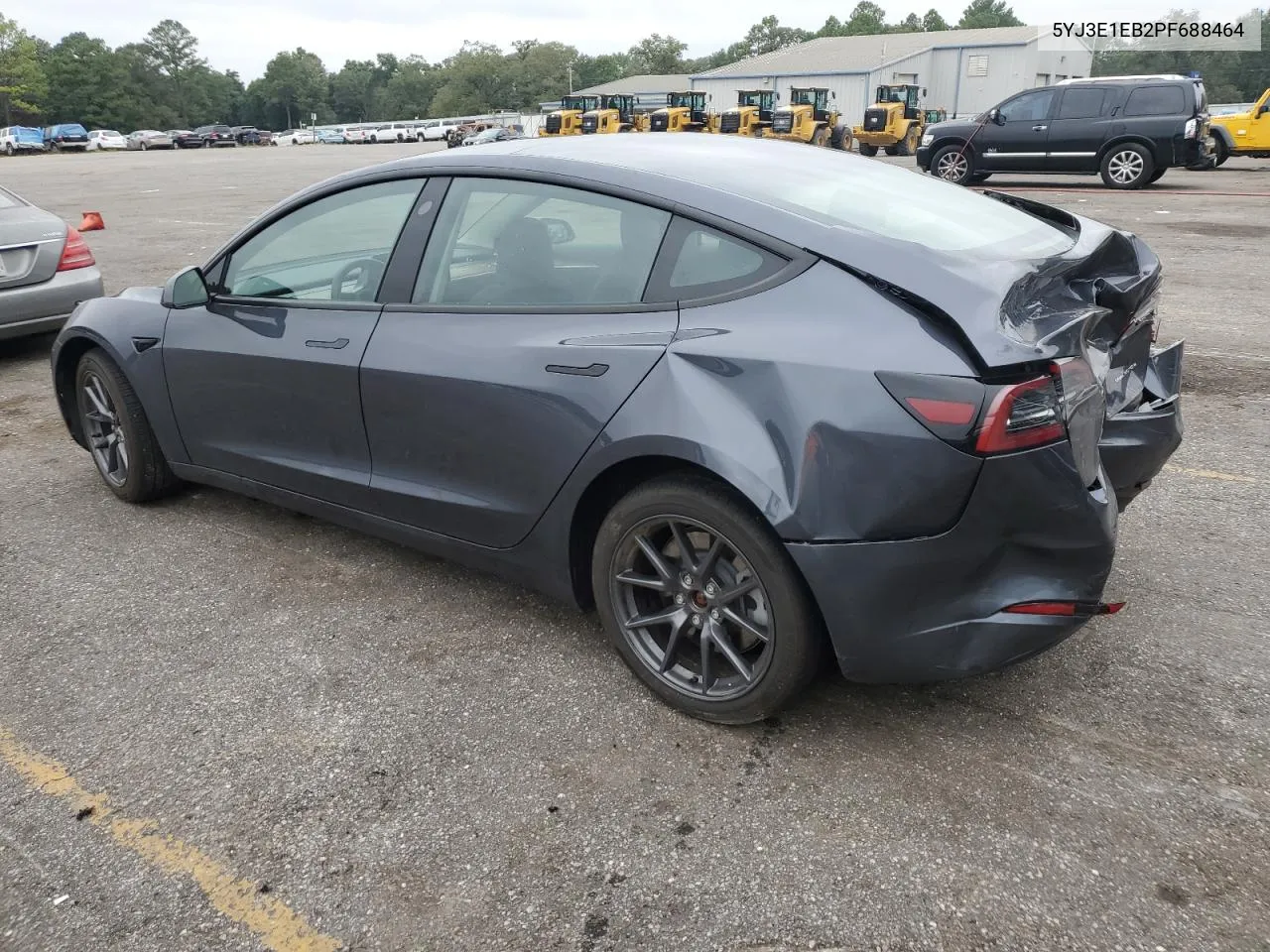 5YJ3E1EB2PF688464 2023 Tesla Model 3