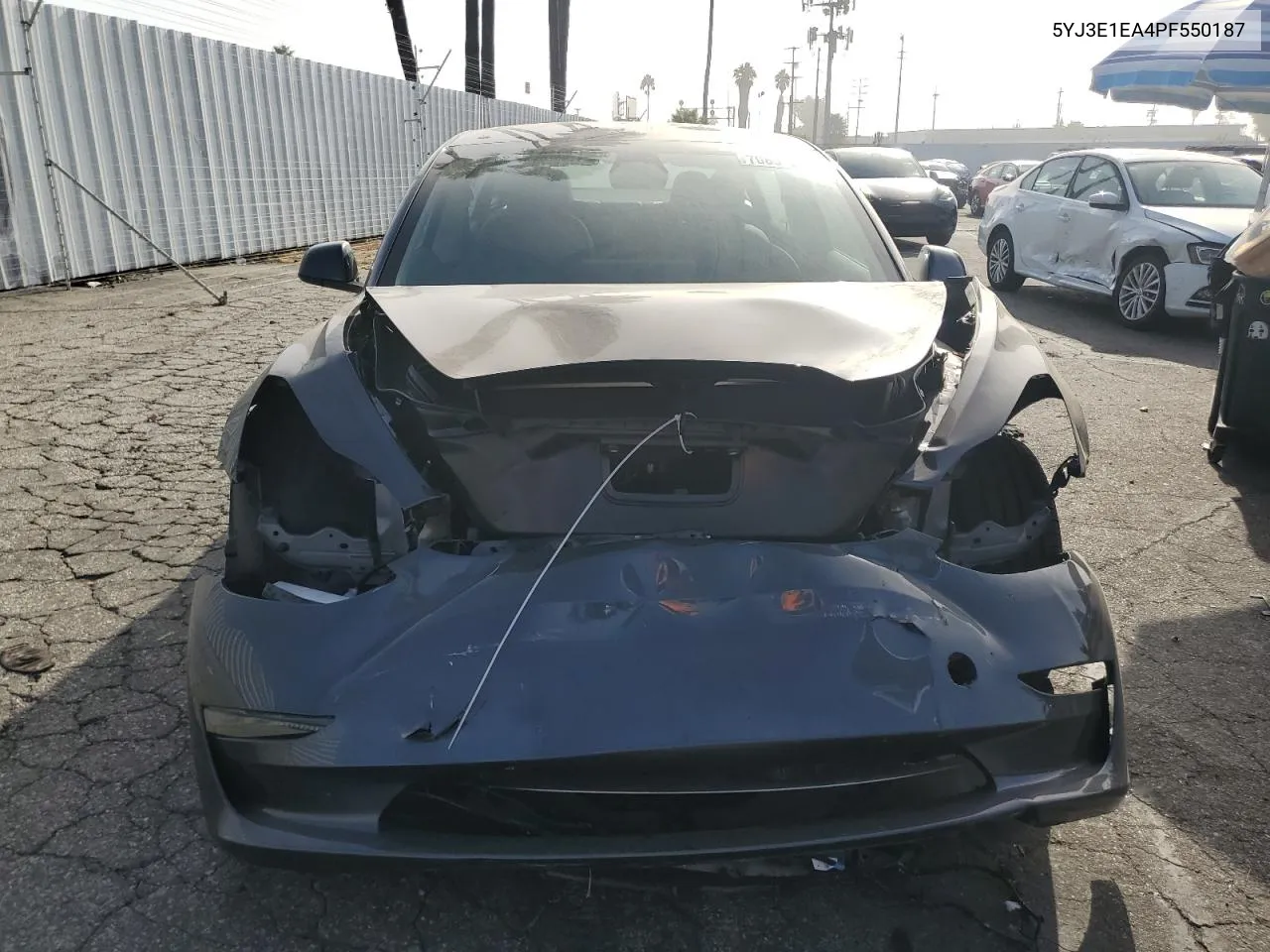 5YJ3E1EA4PF550187 2023 Tesla Model 3