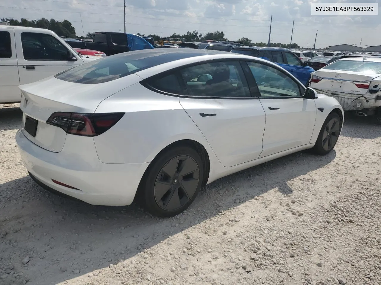 2023 Tesla Model 3 VIN: 5YJ3E1EA8PF563329 Lot: 70893864