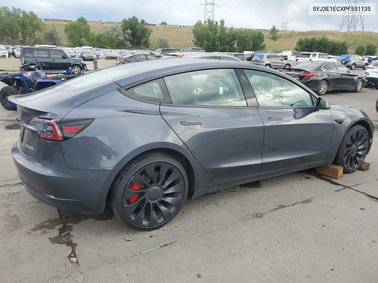 5YJ3E1ECXPF551135 2023 Tesla Model 3