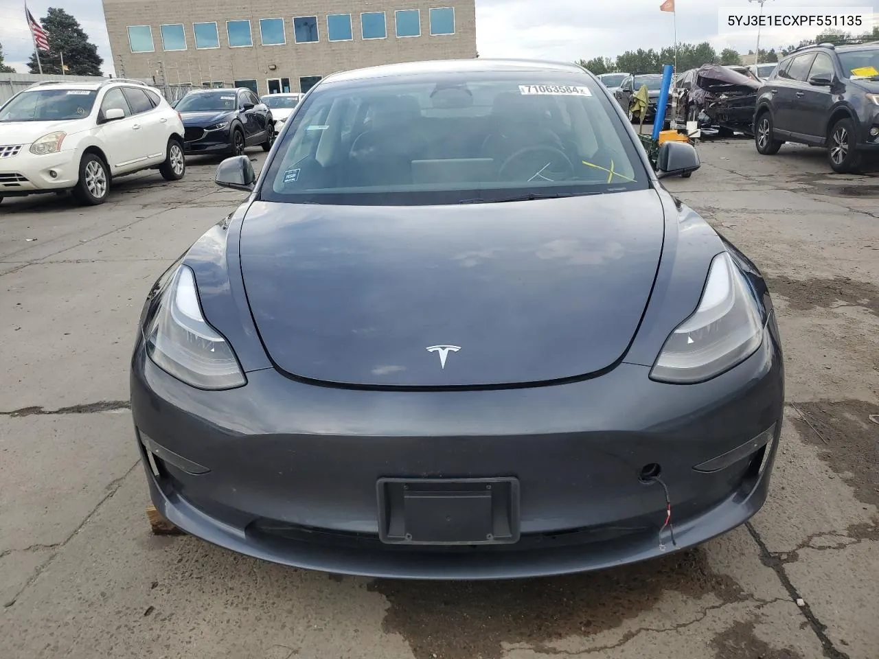 5YJ3E1ECXPF551135 2023 Tesla Model 3