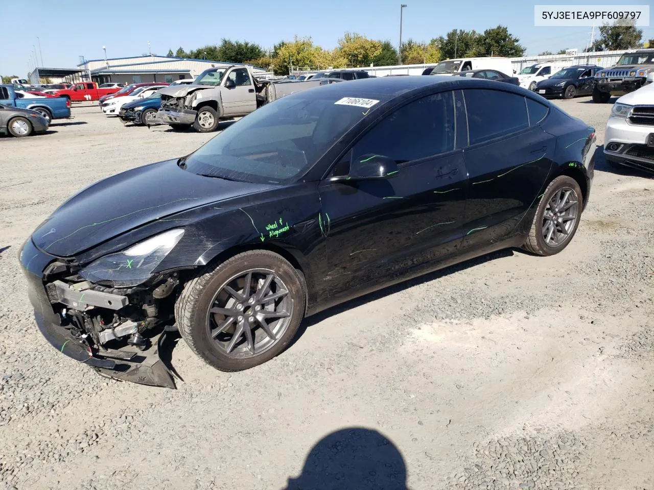 5YJ3E1EA9PF609797 2023 Tesla Model 3