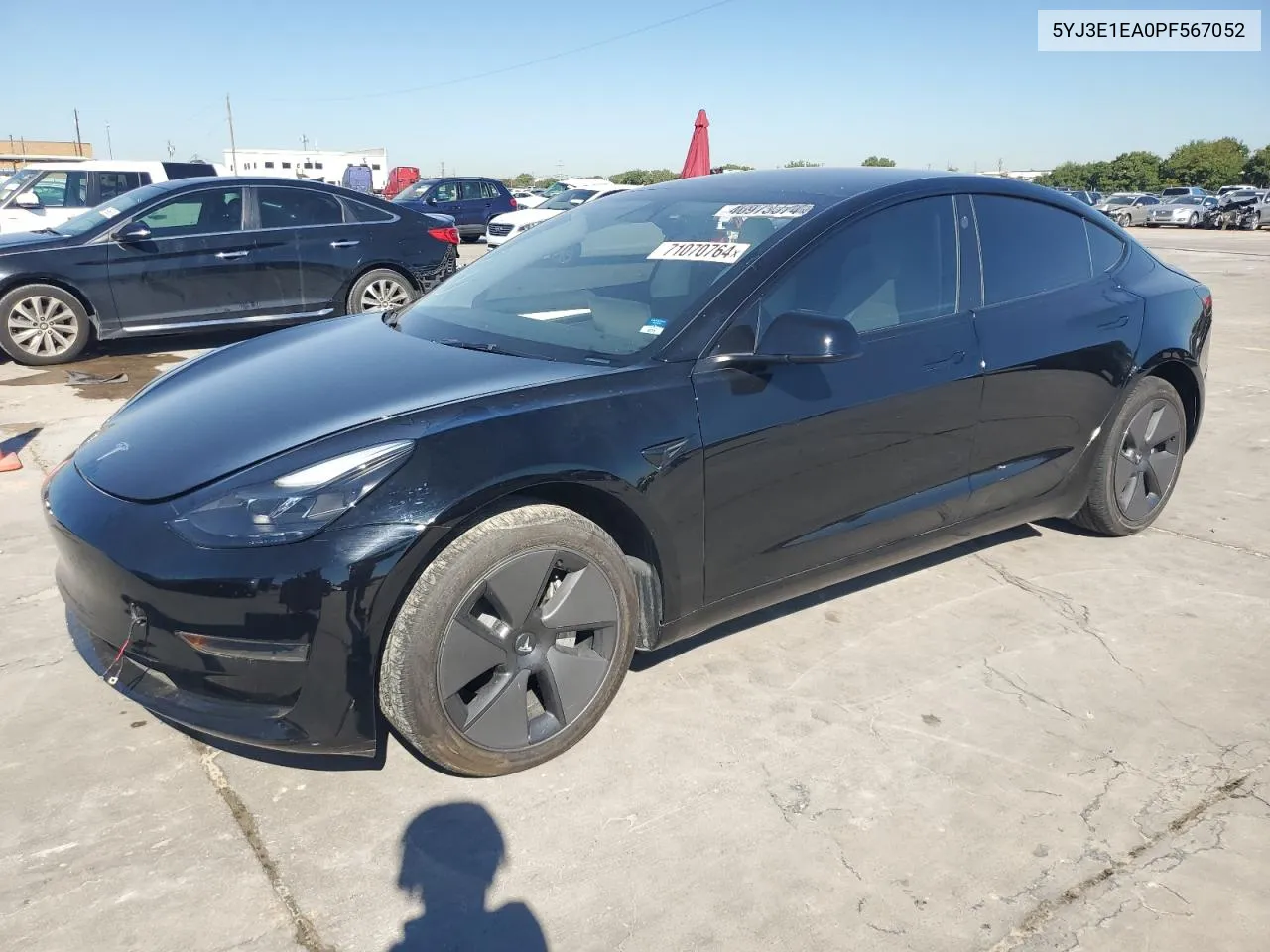 5YJ3E1EA0PF567052 2023 Tesla Model 3