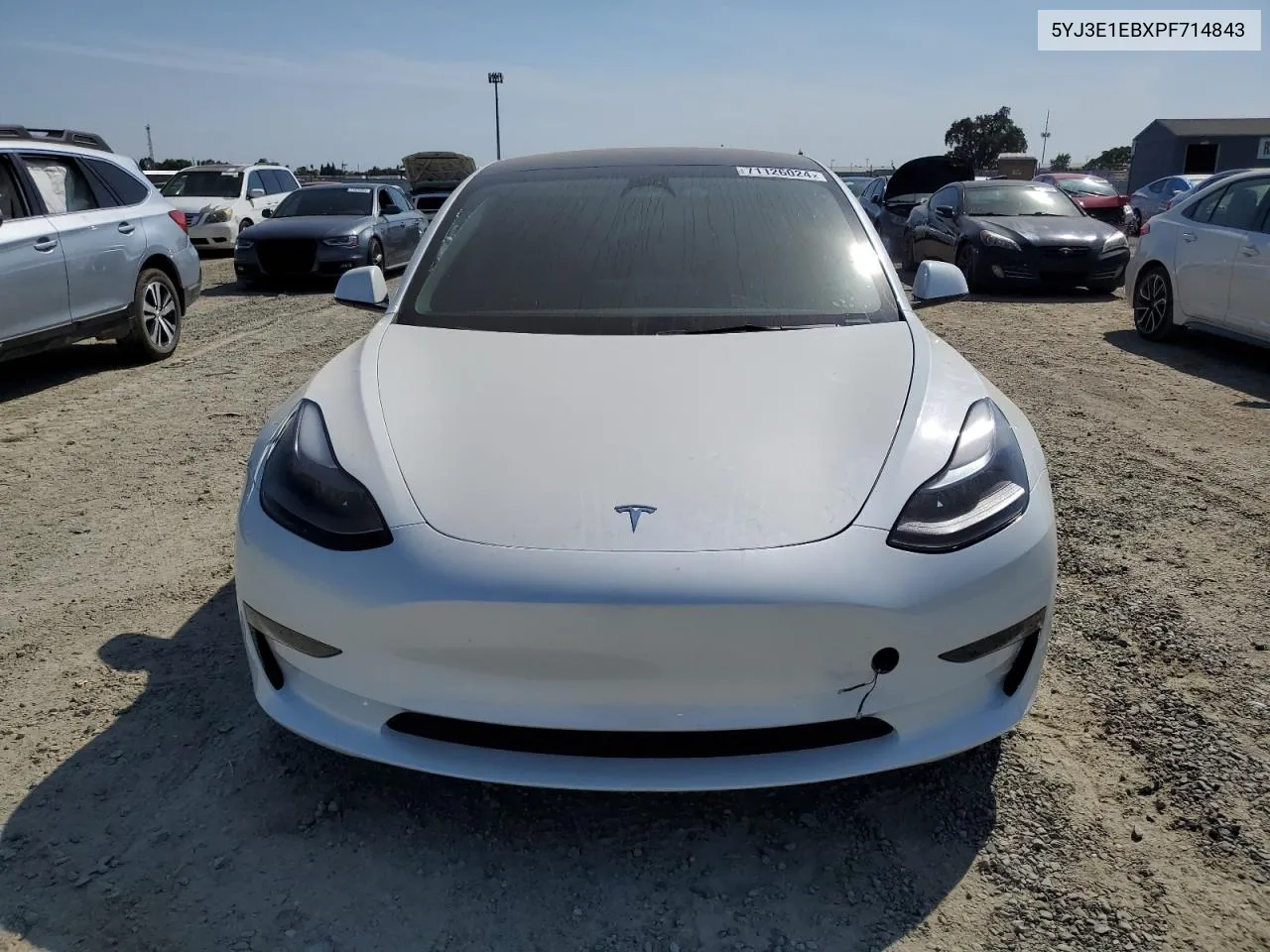 5YJ3E1EBXPF714843 2023 Tesla Model 3