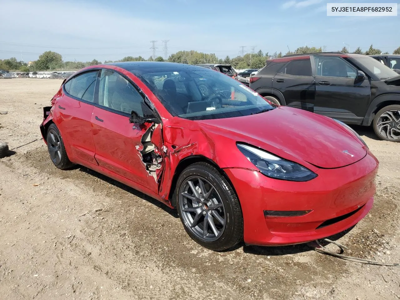 2023 Tesla Model 3 VIN: 5YJ3E1EA8PF682952 Lot: 71238344