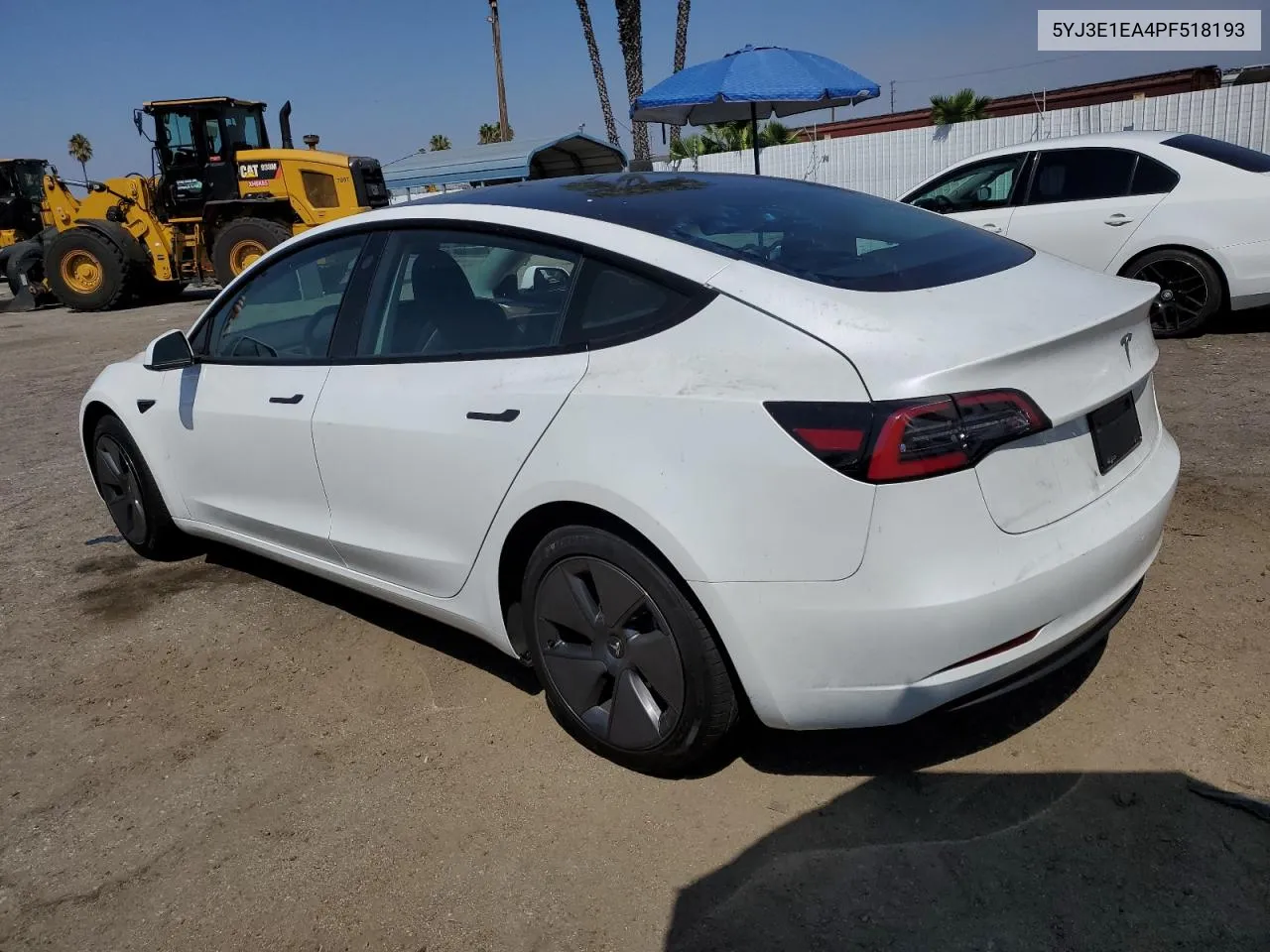 5YJ3E1EA4PF518193 2023 Tesla Model 3