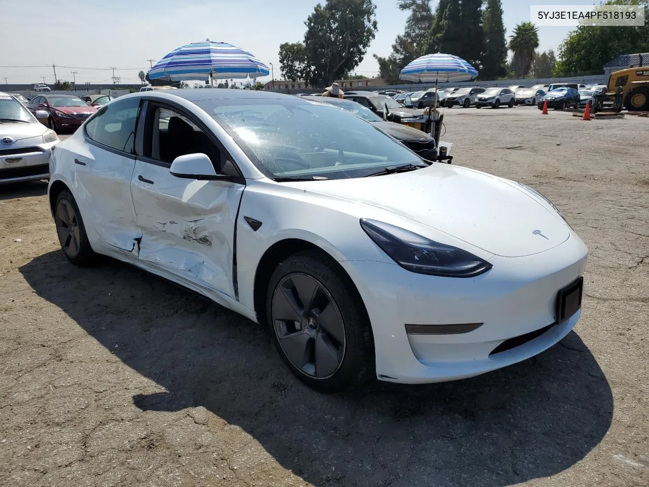 2023 Tesla Model 3 VIN: 5YJ3E1EA4PF518193 Lot: 71358834