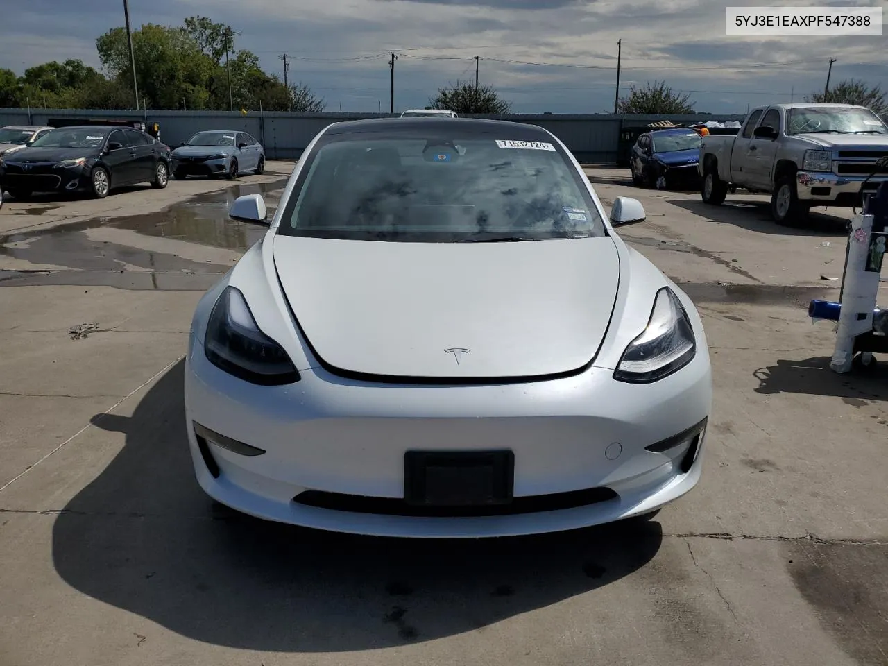 2023 Tesla Model 3 VIN: 5YJ3E1EAXPF547388 Lot: 71532724