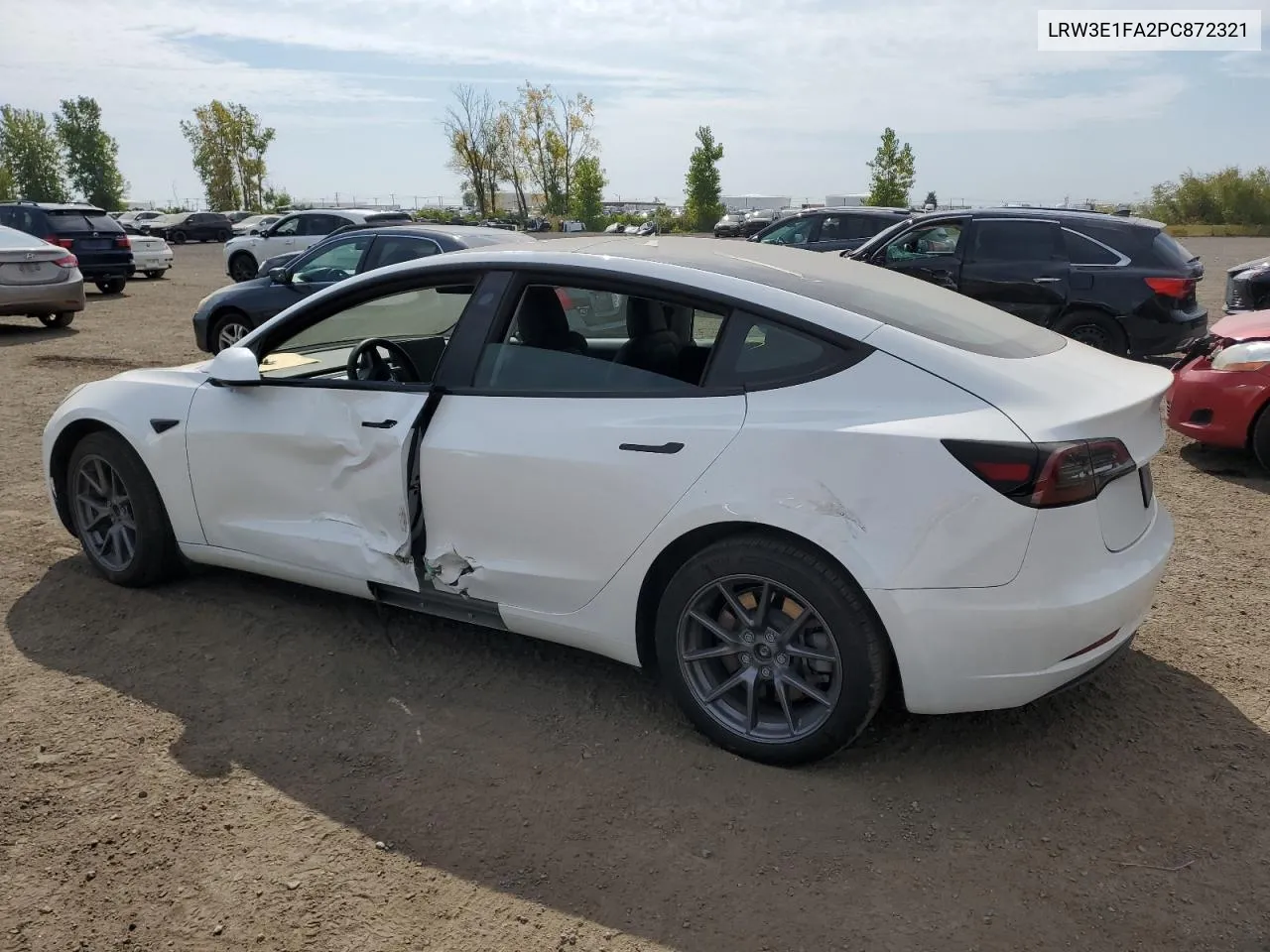 LRW3E1FA2PC872321 2023 Tesla Model 3