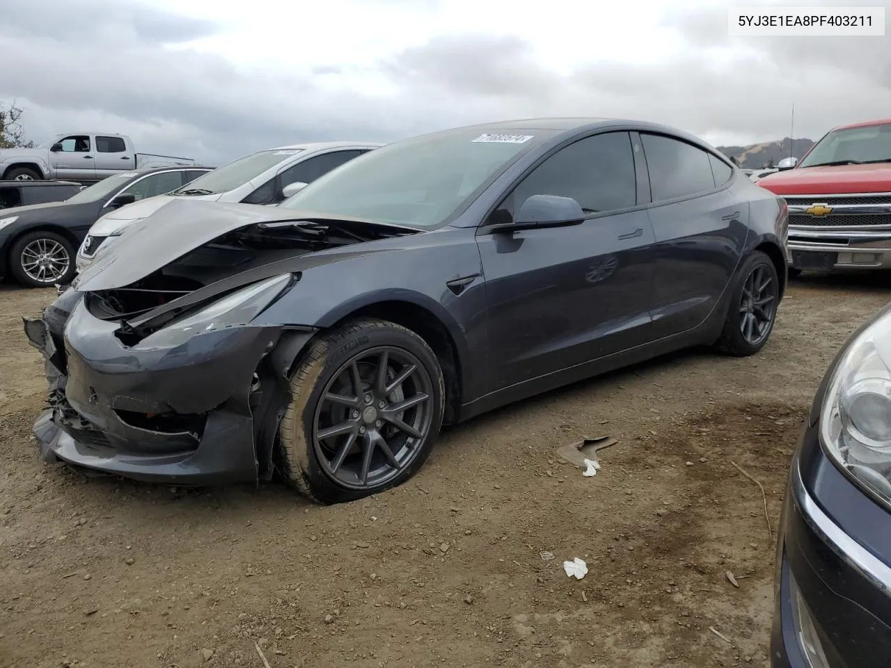 5YJ3E1EA8PF403211 2023 Tesla Model 3