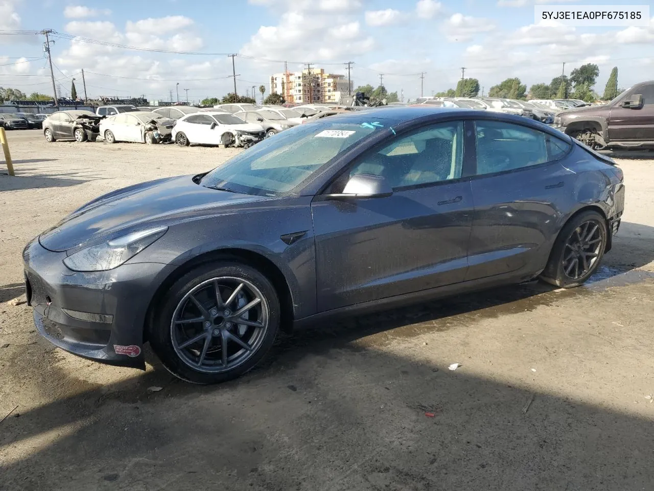 5YJ3E1EA0PF675185 2023 Tesla Model 3