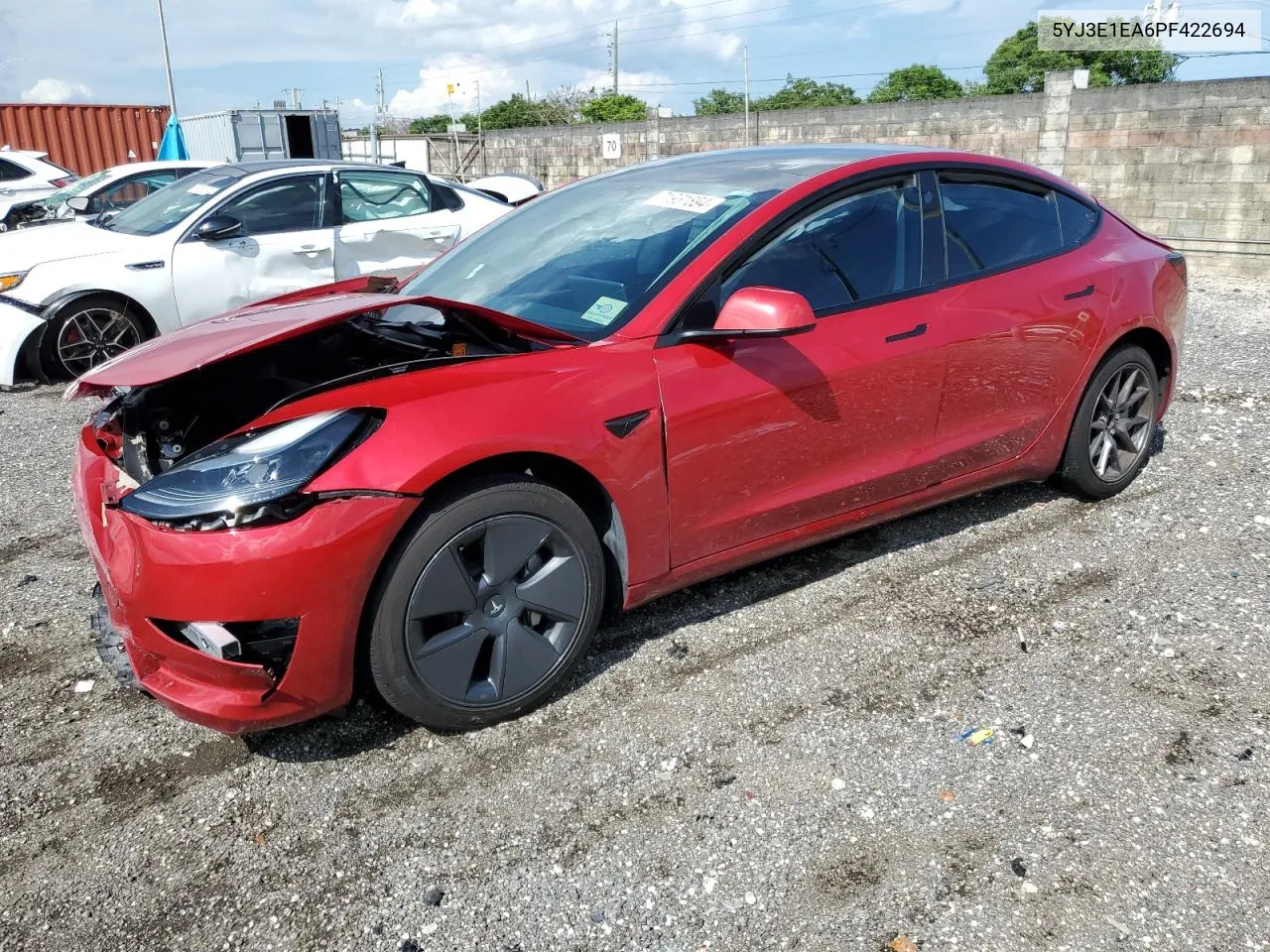 5YJ3E1EA6PF422694 2023 Tesla Model 3