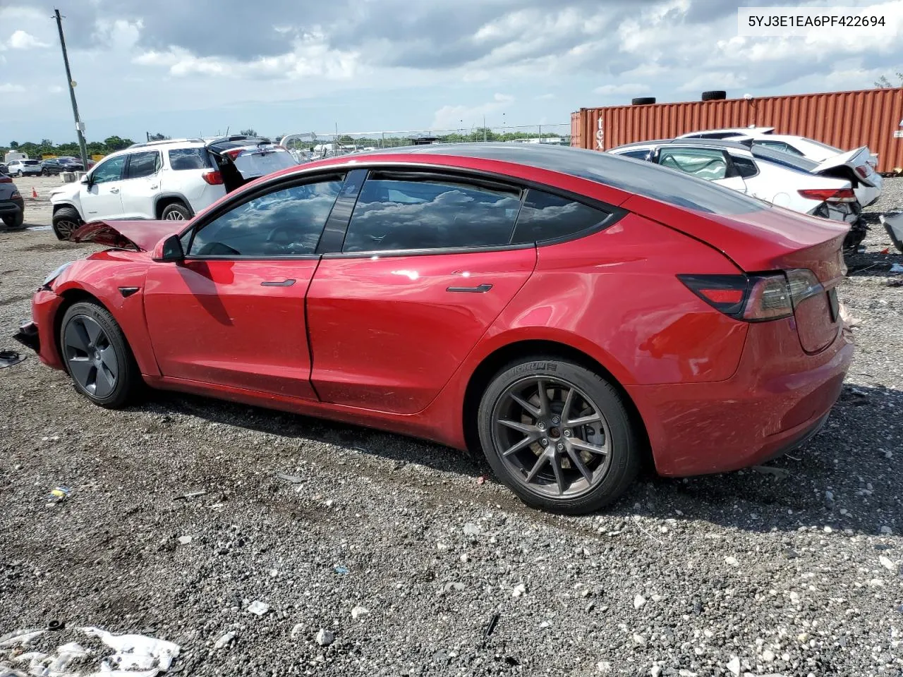 2023 Tesla Model 3 VIN: 5YJ3E1EA6PF422694 Lot: 71931894