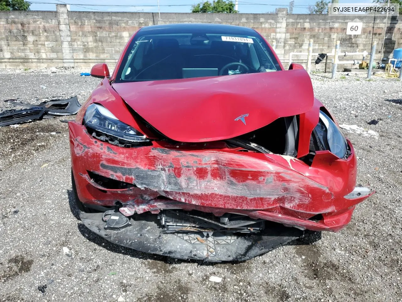 5YJ3E1EA6PF422694 2023 Tesla Model 3