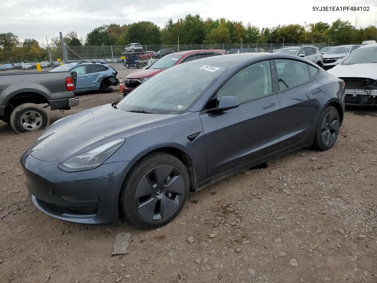 2023 Tesla Model 3 VIN: 5YJ3E1EA1PF484102 Lot: 71971844