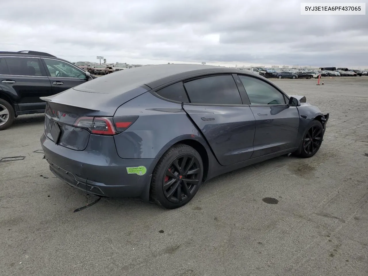 2023 Tesla Model 3 VIN: 5YJ3E1EA6PF437065 Lot: 72063754