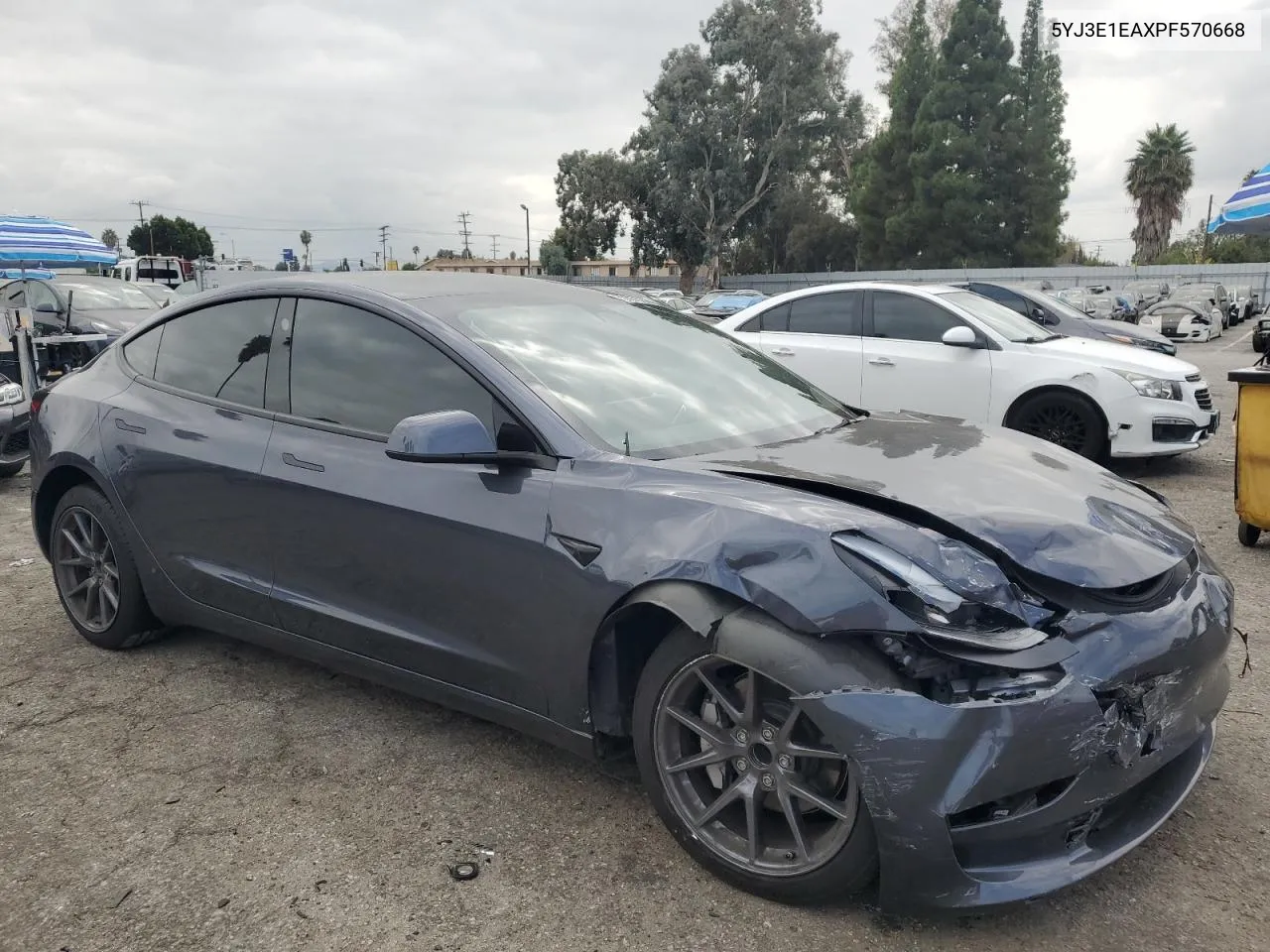 5YJ3E1EAXPF570668 2023 Tesla Model 3