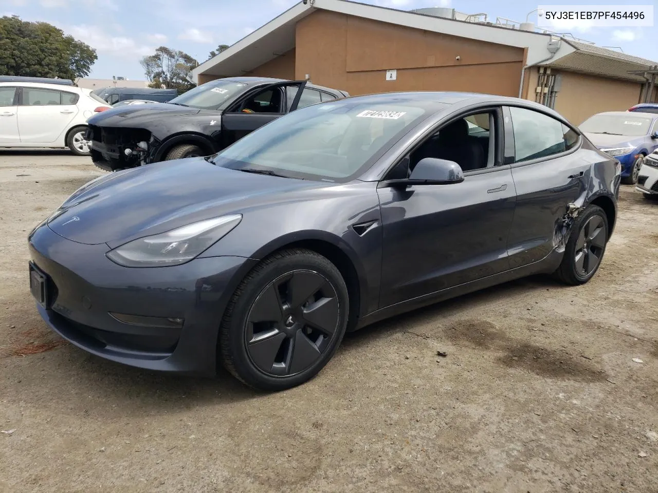 2023 Tesla Model 3 VIN: 5YJ3E1EB7PF454496 Lot: 72129834