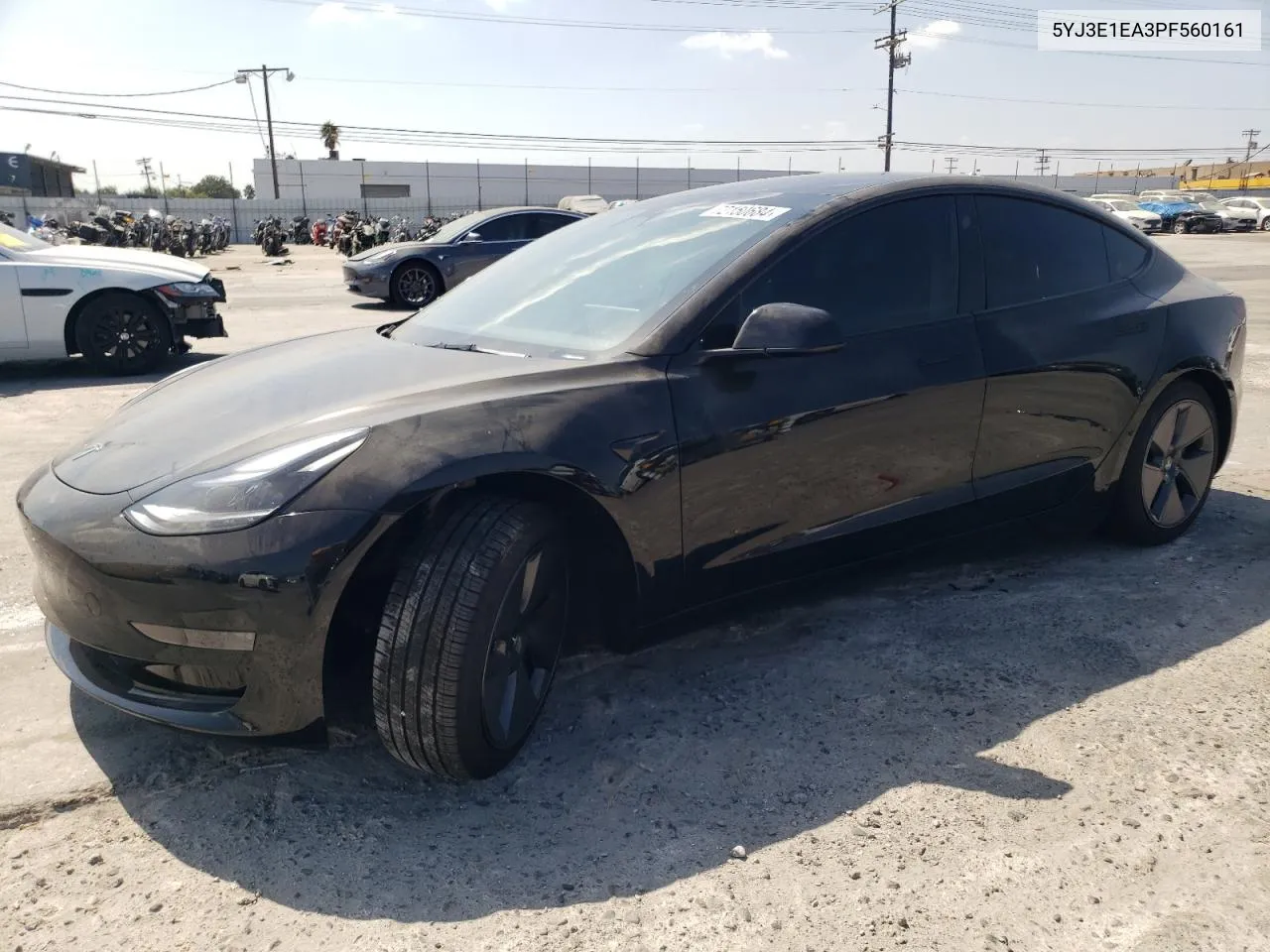 5YJ3E1EA3PF560161 2023 Tesla Model 3