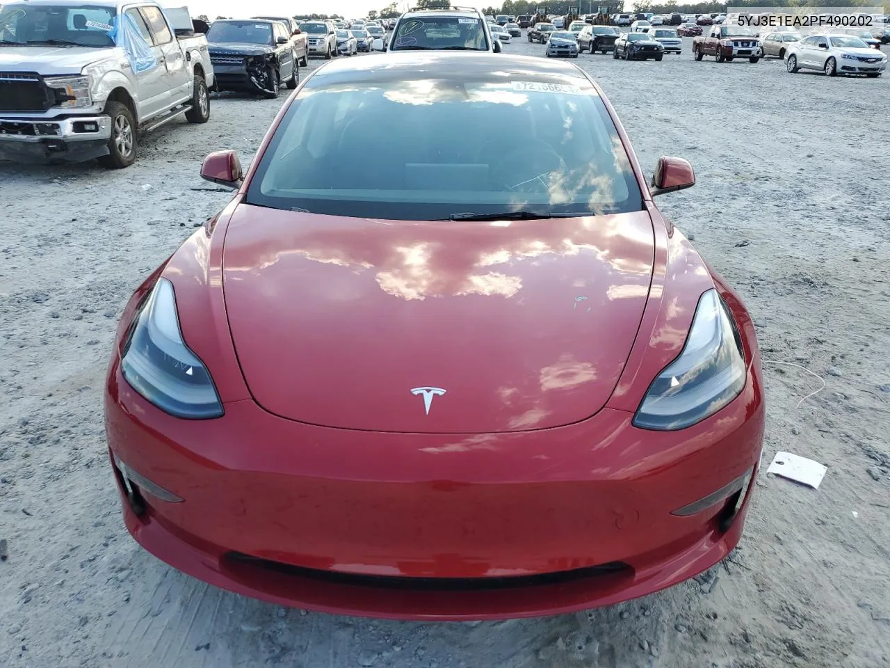 5YJ3E1EA2PF490202 2023 Tesla Model 3