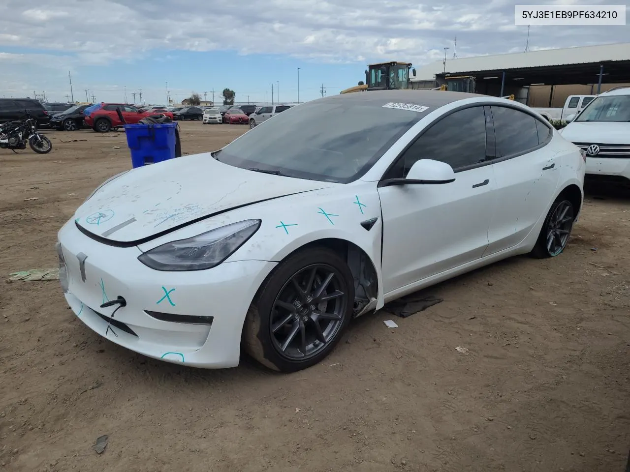 5YJ3E1EB9PF634210 2023 Tesla Model 3