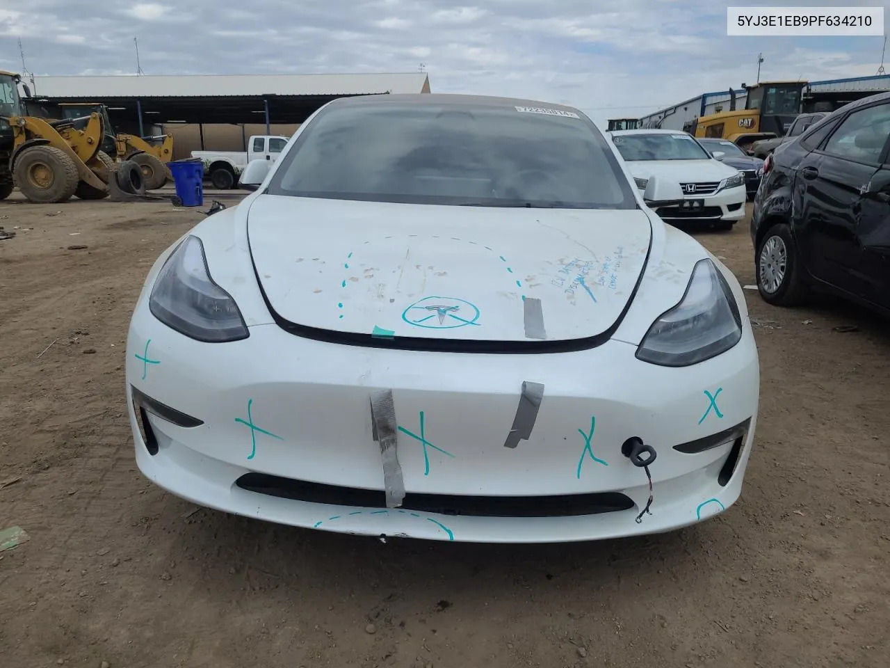 2023 Tesla Model 3 VIN: 5YJ3E1EB9PF634210 Lot: 72235814