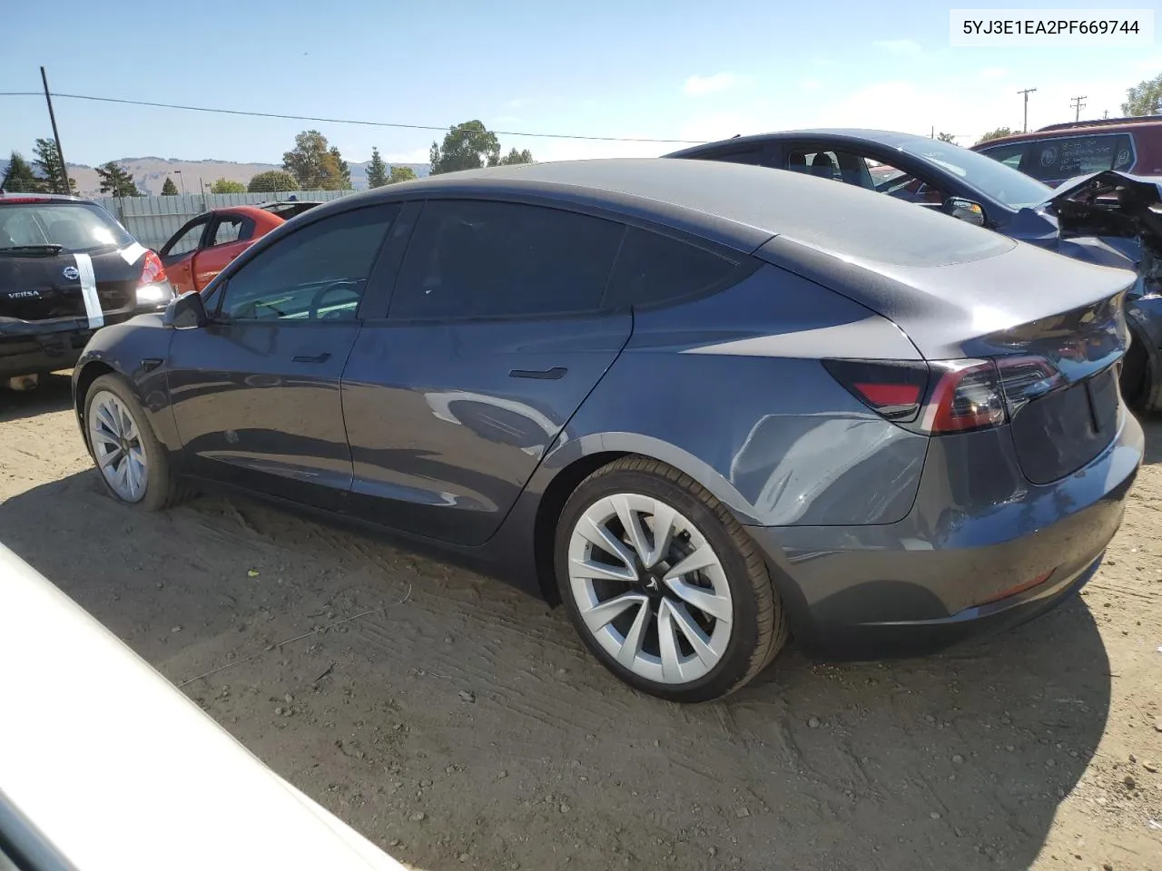 2023 Tesla Model 3 VIN: 5YJ3E1EA2PF669744 Lot: 72284914