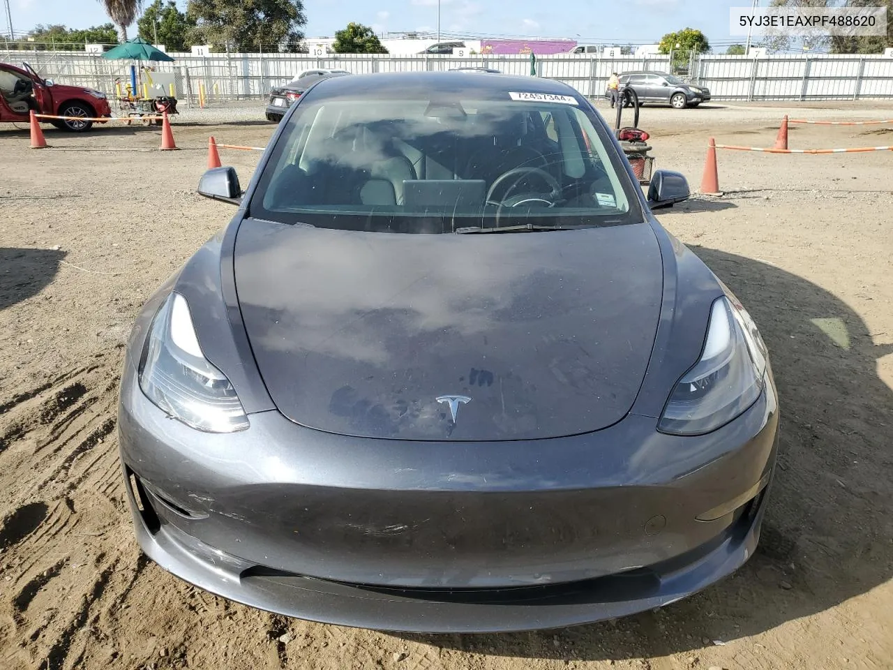 2023 Tesla Model 3 VIN: 5YJ3E1EAXPF488620 Lot: 72457344