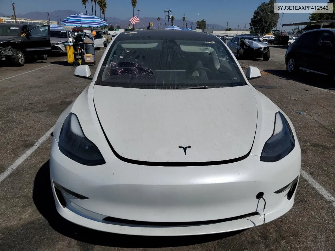 5YJ3E1EAXPF412542 2023 Tesla Model 3