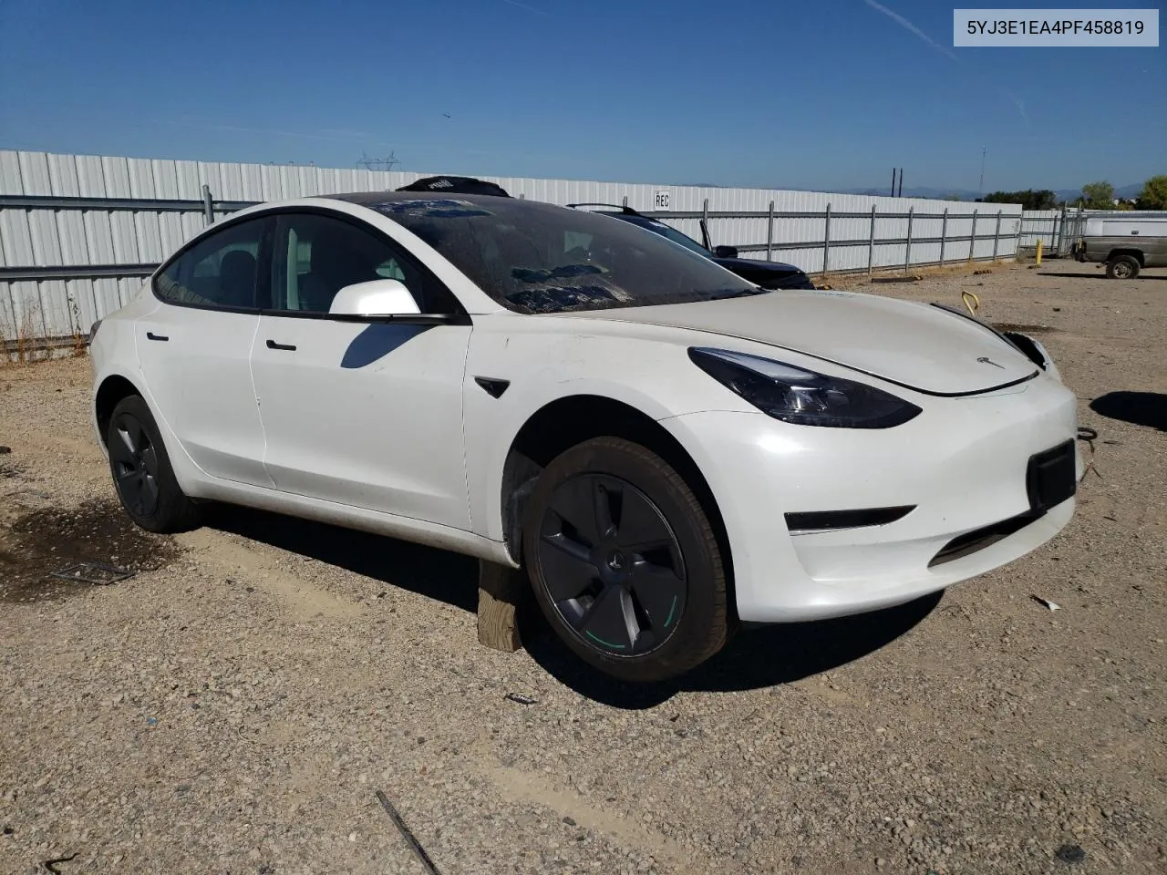 2023 Tesla Model 3 VIN: 5YJ3E1EA4PF458819 Lot: 72593334