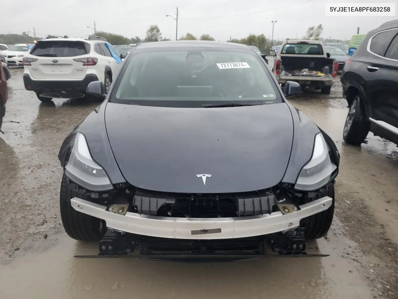 5YJ3E1EA8PF683258 2023 Tesla Model 3