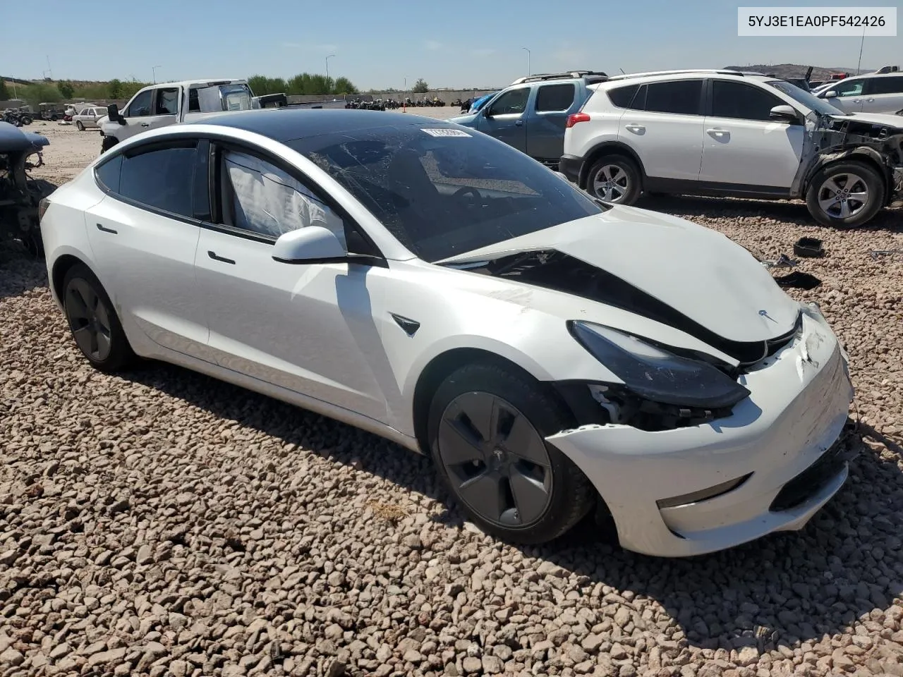 5YJ3E1EA0PF542426 2023 Tesla Model 3