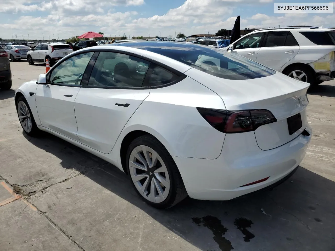 2023 Tesla Model 3 VIN: 5YJ3E1EA6PF566696 Lot: 72805984