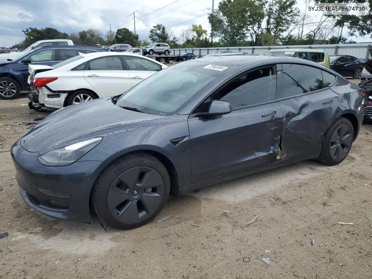 5YJ3E1EA5PF674730 2023 Tesla Model 3