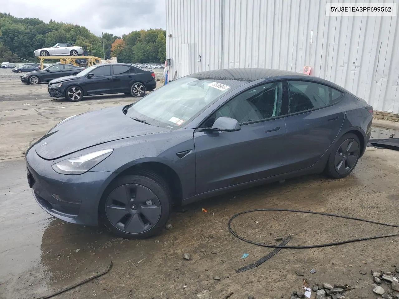 2023 Tesla Model 3 VIN: 5YJ3E1EA3PF699562 Lot: 72985904