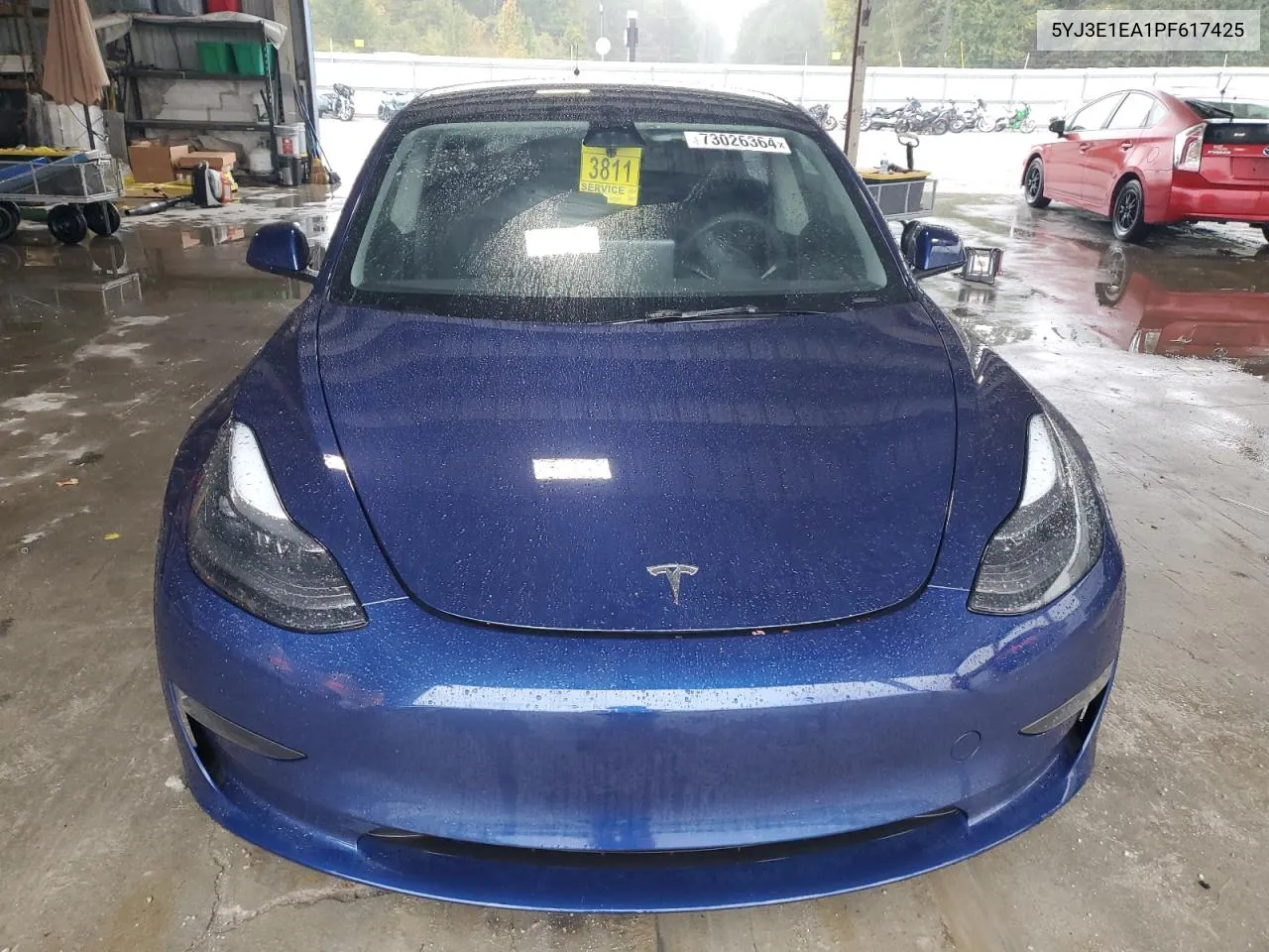 2023 Tesla Model 3 VIN: 5YJ3E1EA1PF617425 Lot: 73026364