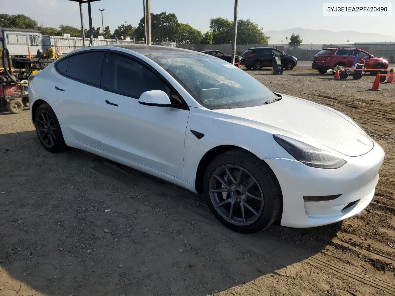 2023 Tesla Model 3 VIN: 5YJ3E1EA2PF420490 Lot: 73059994