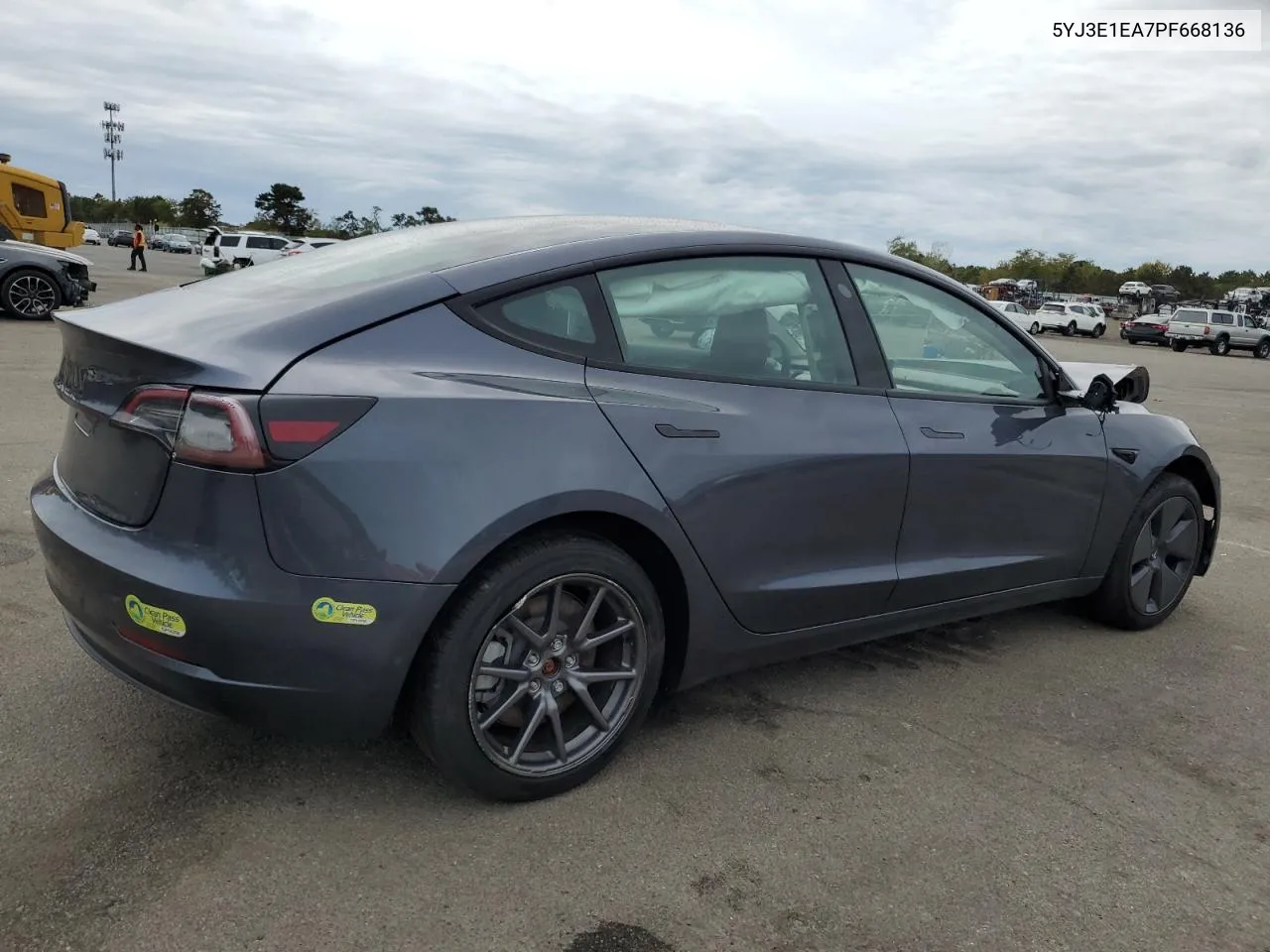 2023 Tesla Model 3 VIN: 5YJ3E1EA7PF668136 Lot: 73158364