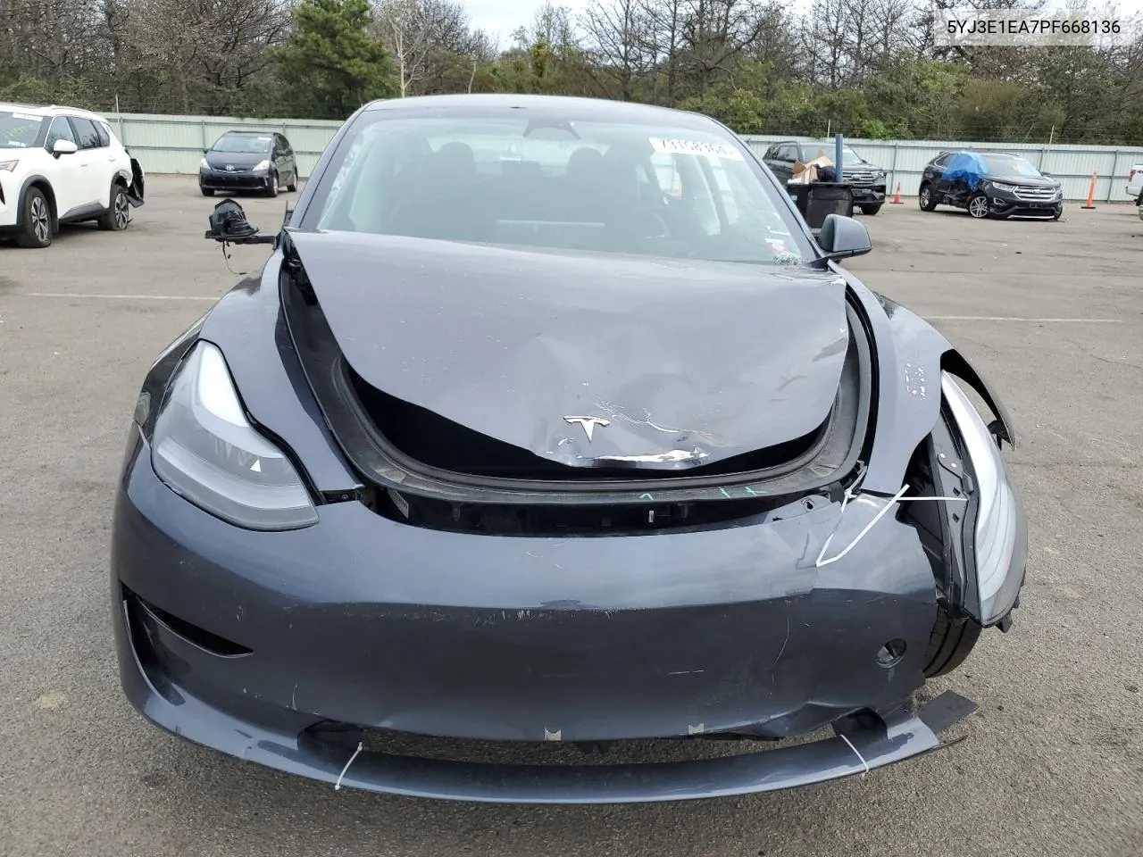 2023 Tesla Model 3 VIN: 5YJ3E1EA7PF668136 Lot: 73158364