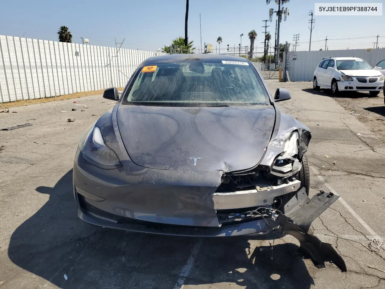 5YJ3E1EB9PF388744 2023 Tesla Model 3