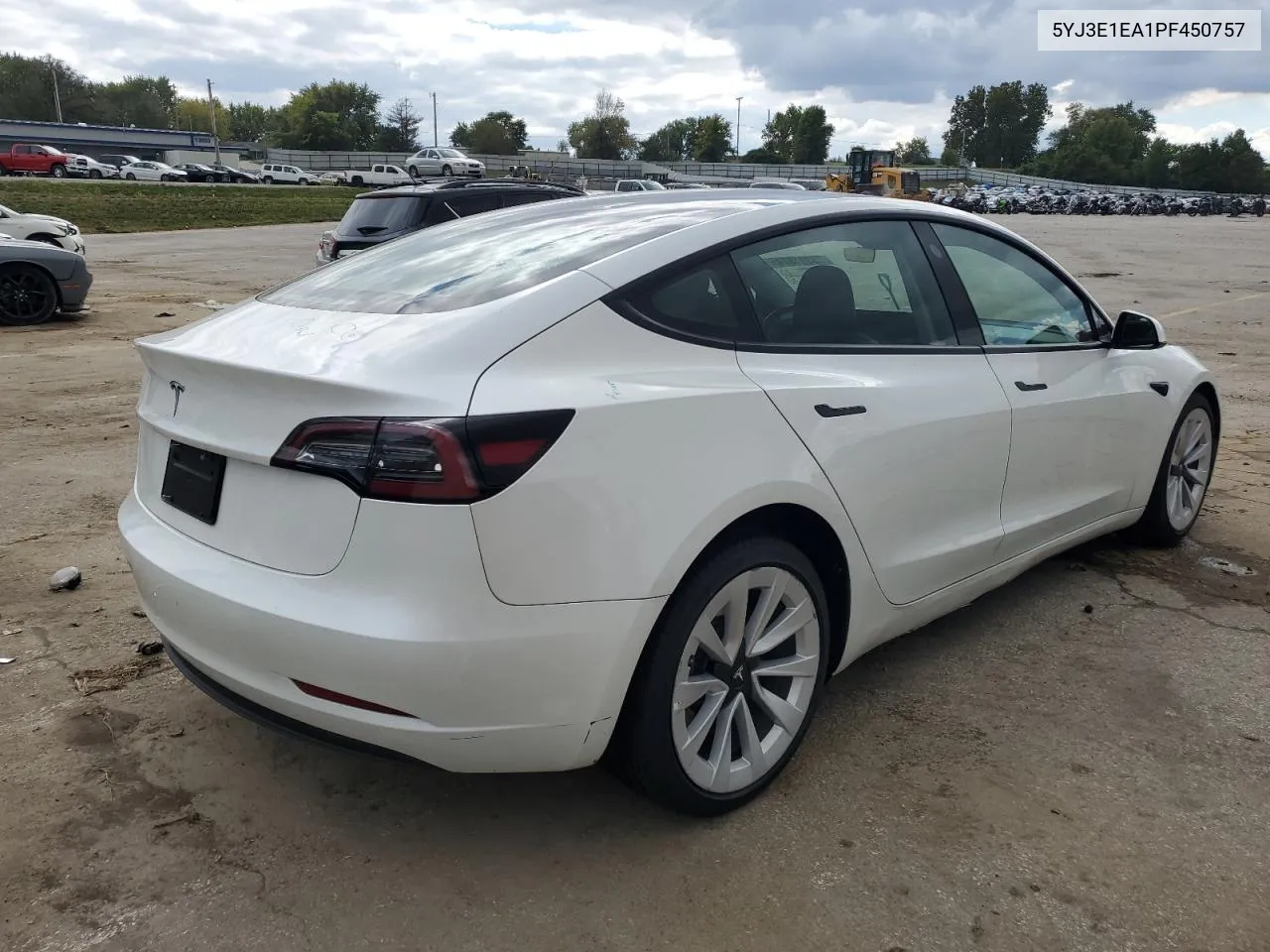 2023 Tesla Model 3 VIN: 5YJ3E1EA1PF450757 Lot: 73391874