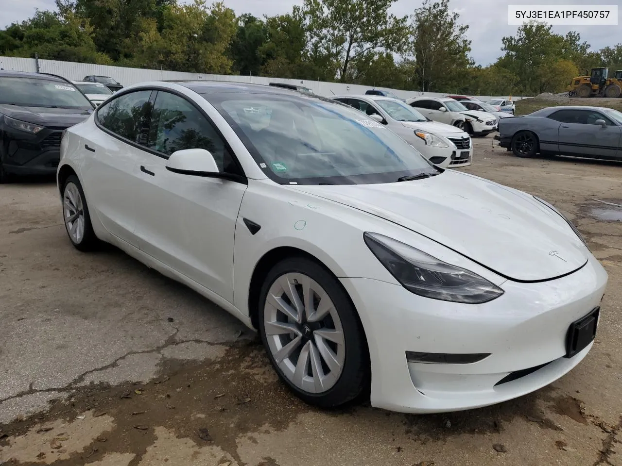 2023 Tesla Model 3 VIN: 5YJ3E1EA1PF450757 Lot: 73391874