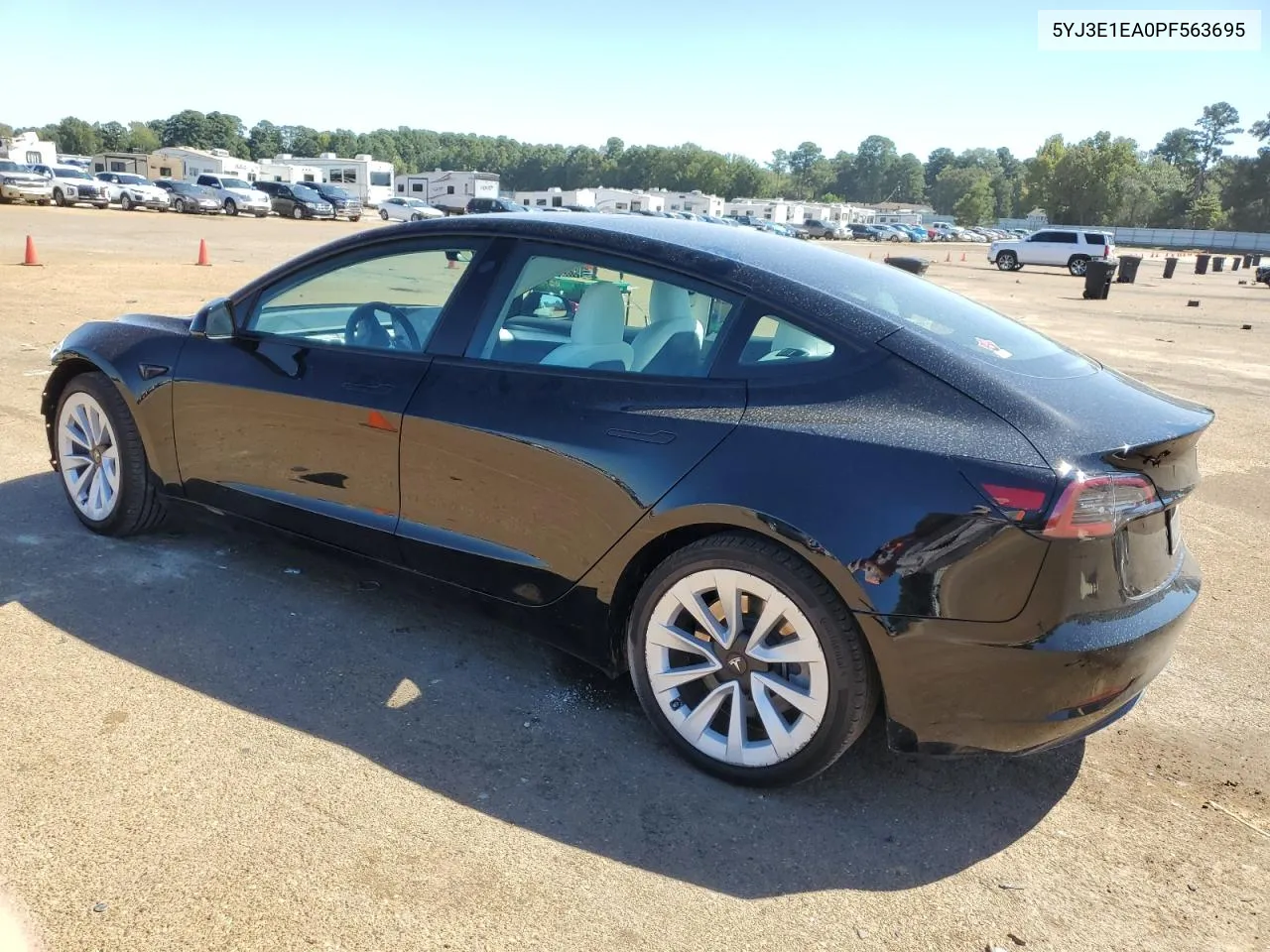 2023 Tesla Model 3 VIN: 5YJ3E1EA0PF563695 Lot: 73409934