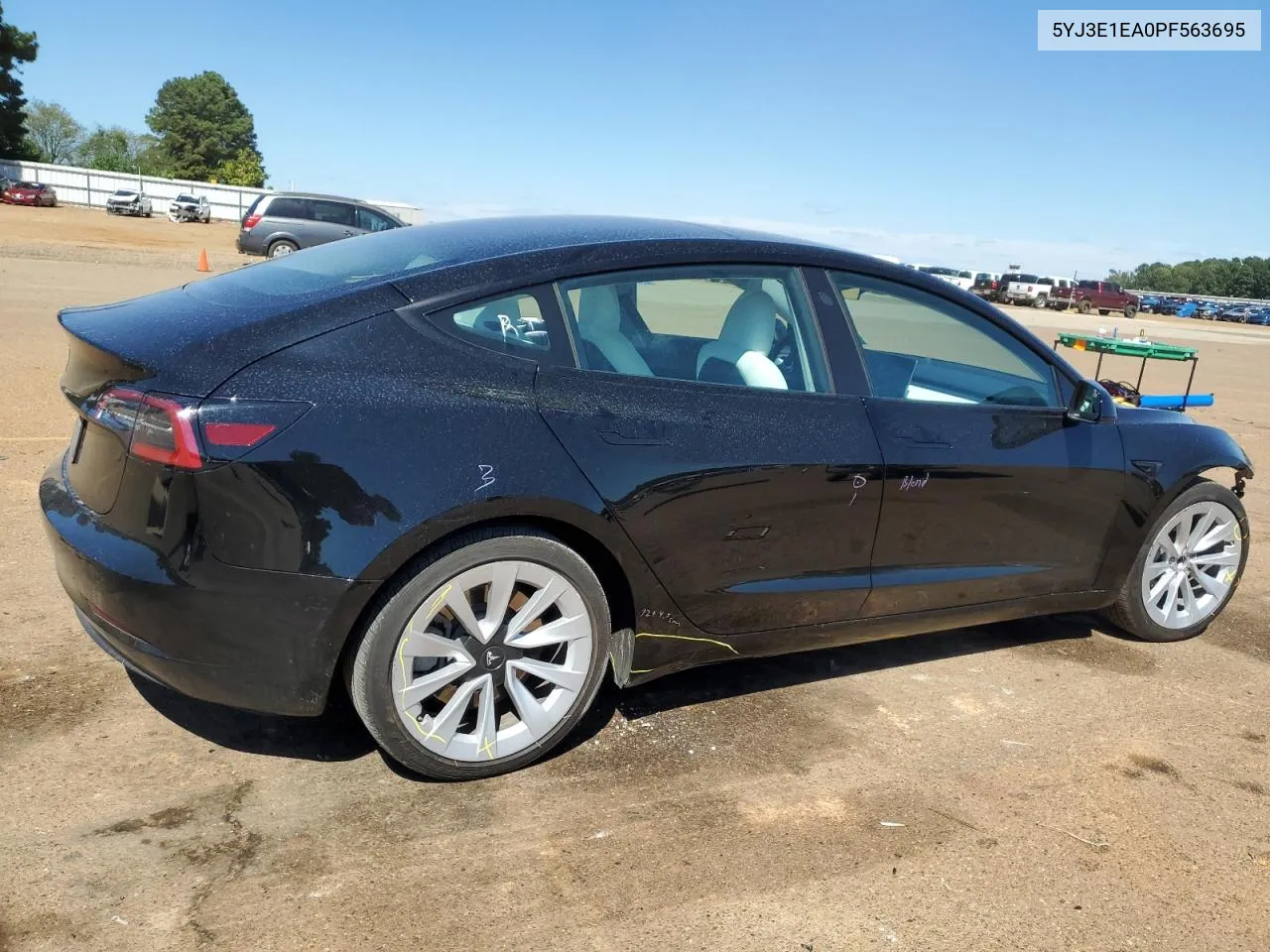 2023 Tesla Model 3 VIN: 5YJ3E1EA0PF563695 Lot: 73409934