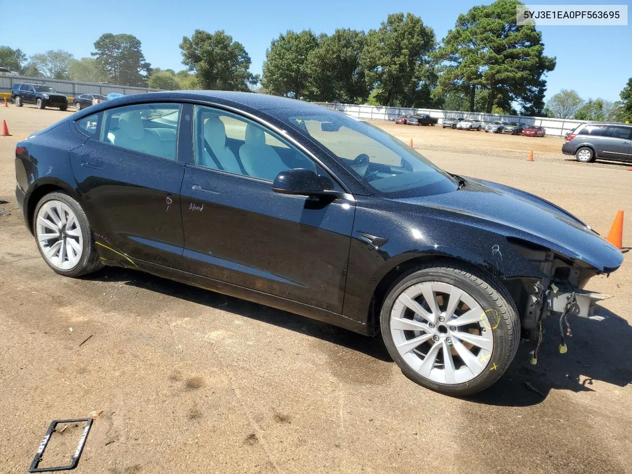 2023 Tesla Model 3 VIN: 5YJ3E1EA0PF563695 Lot: 73409934