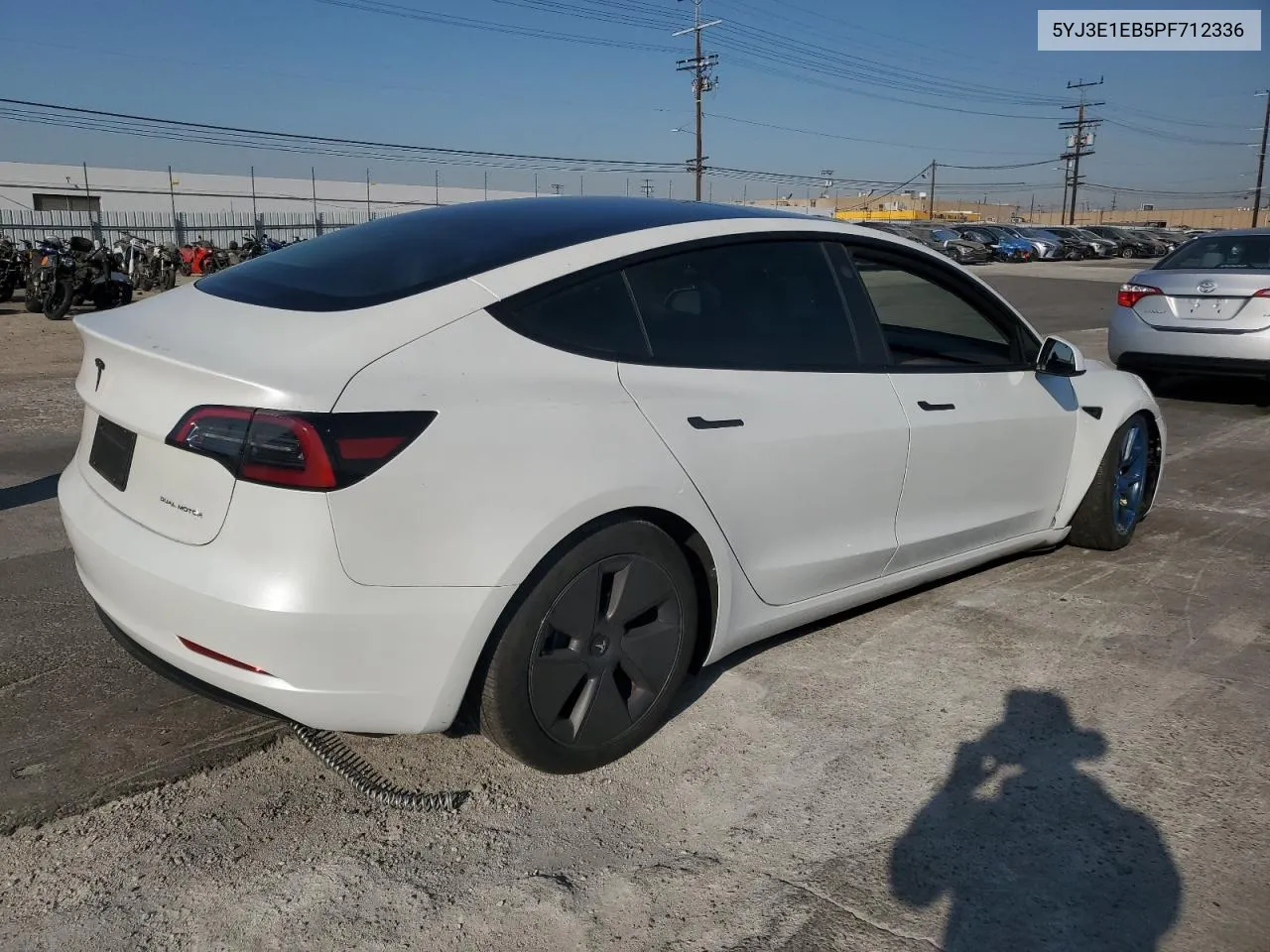 2023 Tesla Model 3 VIN: 5YJ3E1EB5PF712336 Lot: 73439254