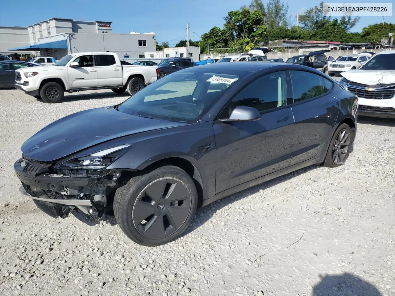 5YJ3E1EA3PF428226 2023 Tesla Model 3